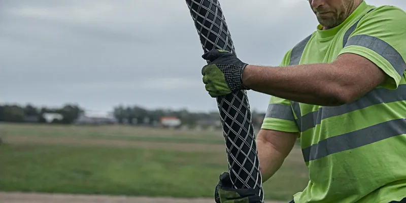Pose de chemins de câbles par DK Working